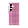 プレミアムスクエアケース with SnapMag［ Tartan Check - Pink ］