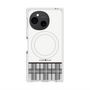 プレミアムスクエアケース with SnapMag［ CASEPLAY Tartan Check - Gray ］