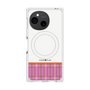 プレミアムスクエアケース with SnapMag［ CASEPLAY Tartan Check - Pink ］