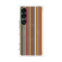プレミアムスクエアケース with SnapMag［ Colorful Stripe ］