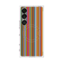 プレミアムスクエアケース with SnapMag［ Colorful Stripe ］