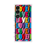 プレミアムスクエアケース with SnapMag［ LOVE!LOVE!LOVE! ］