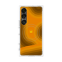 プレミアムスクエアケース with SnapMag［ CASEPLAY Winding Pattern - Orange ］
