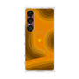 プレミアムスクエアケース with SnapMag［ CASEPLAY Winding Pattern - Orange ］