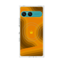 プレミアムスクエアケース with SnapMag［ CASEPLAY Winding Pattern - Orange ］