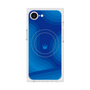プレミアムスクエアケース with SnapMag［ CASEPLAY Winding Pattern - Blue ］