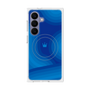 プレミアムスクエアケース with SnapMag［ CASEPLAY Winding Pattern - Blue ］
