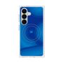 プレミアムスクエアケース with SnapMag［ CASEPLAY Winding Pattern - Blue ］
