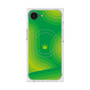プレミアムスクエアケース with SnapMag［ CASEPLAY Winding Pattern - Green ］