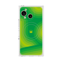 プレミアムスクエアケース with SnapMag［ CASEPLAY Winding Pattern - Green ］