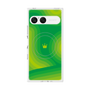 プレミアムスクエアケース with SnapMag［ CASEPLAY Winding Pattern - Green ］