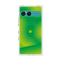 プレミアムスクエアケース with SnapMag［ CASEPLAY Winding Pattern - Green ］