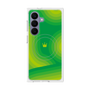 プレミアムスクエアケース with SnapMag［ CASEPLAY Winding Pattern - Green ］