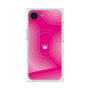 プレミアムスクエアケース with SnapMag［ CASEPLAY Winding Pattern - Pink ］
