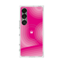 プレミアムスクエアケース with SnapMag［ CASEPLAY Winding Pattern - Pink ］