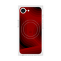 プレミアムスクエアケース with SnapMag［ CASEPLAY Winding Pattern - Red ］