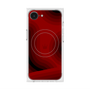 プレミアムスクエアケース with SnapMag［ CASEPLAY Winding Pattern - Red ］