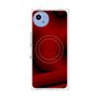 プレミアムスクエアケース with SnapMag［ CASEPLAY Winding Pattern - Red ］