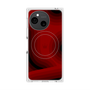 プレミアムスクエアケース with SnapMag［ CASEPLAY Winding Pattern - Red ］