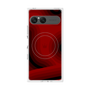 プレミアムスクエアケース with SnapMag［ CASEPLAY Winding Pattern - Red ］