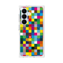 プレミアムスクエアケース with SnapMag［ CASEPLAY Rainbow Check ］