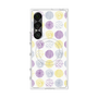 プレミアムスクエアケース with SnapMag［ Nordic Circle - Purple ］
