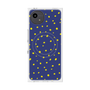 プレミアムスクエアケース with SnapMag［ Drawing Dot - Navy ］
