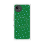 プレミアムスクエアケース with SnapMag［ Drawing Dot - Green ］
