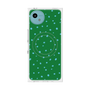 プレミアムスクエアケース with SnapMag［ Drawing Dot - Green ］