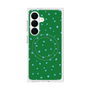プレミアムスクエアケース with SnapMag［ Drawing Dot - Green ］