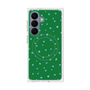 プレミアムスクエアケース with SnapMag［ Drawing Dot - Green ］