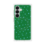 プレミアムスクエアケース with SnapMag［ Drawing Dot - Green ］