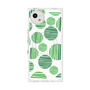 プレミアムスクエアケース with SnapMag［ Nordic Dot - Green ］