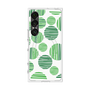 プレミアムスクエアケース with SnapMag［ Nordic Dot - Green ］
