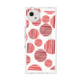 プレミアムスクエアケース with SnapMag［ Nordic Dot - Red ］