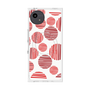 プレミアムスクエアケース with SnapMag［ Nordic Dot - Red ］