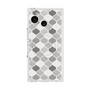 プレミアムスクエアケース with SnapMag［ Moroccan1 color - Gray ］
