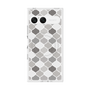 プレミアムスクエアケース with SnapMag［ Moroccan1 color - Gray ］