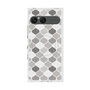 プレミアムスクエアケース with SnapMag［ Moroccan1 color - Gray ］