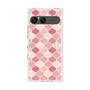 プレミアムスクエアケース with SnapMag［ Moroccan1 color - Pink ］