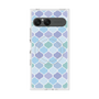 プレミアムスクエアケース with SnapMag［ Moroccan1 color - Blue ］