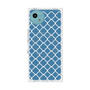 プレミアムスクエアケース with SnapMag［ Moroccan2 - Blue ］