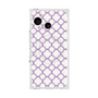 プレミアムスクエアケース with SnapMag［ Moroccan3 - Purple ］