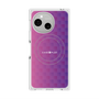 プレミアムスクエアケース with SnapMag［ CASEPLAY Check - Purple ］