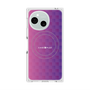 プレミアムスクエアケース with SnapMag［ CASEPLAY Check - Purple ］