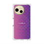 プレミアムスクエアケース with SnapMag［ CASEPLAY Check - Purple ］