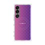 プレミアムスクエアケース with SnapMag［ CASEPLAY Check - Purple ］