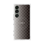 プレミアムスクエアケース with SnapMag［ CASEPLAY Check - Black ］
