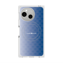 プレミアムスクエアケース with SnapMag［ CASEPLAY Check - Blue ］