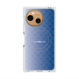 プレミアムスクエアケース with SnapMag［ CASEPLAY Check - Blue ］